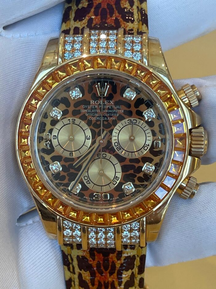 Rolex Cosmograph Daytona SACO Leopard 116598