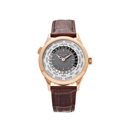 Patek Philippe World Time Complications Rose Gold Watch